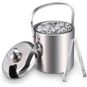 Seau à glace en acier inoxydable tendance pour les fêtes, bar, vin, champagne, refroidisseur de boissons, support de table pour les fêtes - Product Image 2