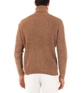 Pull à col rond pour homme, hiver 2023, couleur unie, tricot à manches longues, respirant, coton, laine, doublure en laine, personnalisable, pas cher - Product Image 4