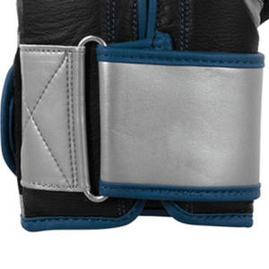 Gants de boxe gris sur mesure de haute qualité, en cuir véritable, pour compétition MMA, avec lacets au poignet, imperméables et respirants - Product Image 6