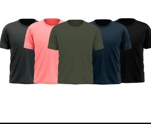T-shirts décontractés pour hommes, vêtements de jogging, vêtements de course, t-shirts en coton pour hommes - Product Image 1
