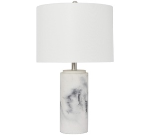 Lampes de table en marbre modernes de luxe Décoration intérieure antique élégante avec logo personnalisé pour lampe de décoration de table de chevet de salon - Product Image 1