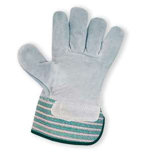 Gants de soudeur en cuir de vachette allongés, anti-chaleur, épais, double couche, pour hommes, prix de gros - Product Image 3