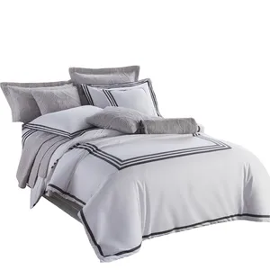 Super Soft and Comfortable Bedding Cotton Duvet Cover Bedspread Pillowcase Custom Design Duvet Cover Set 3pcs King Queen Size