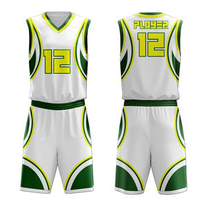Nuevo, Más Vendido, Última Tendencia, Diseño Moderno, Transpirable, 100% Poliéster, Conjuntos de Uniformes de Baloncesto Personalizados de Talla Grande, Parte Delantera - Product Image 1