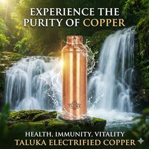 Indian Manufacturer Hot Selling Pure Copper <b>Water</b> <b>Bottle</b> 34 OZ/1000 ML For Drinking Gifting Ayurveda Copper <b>Water</b> <b>Bottle</b> - Product Image 4