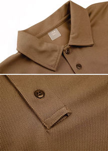 Classique hommes pour Polo Design sur mesure pour les femmes coton tricot imprimé Style parfait décontracté agrafe solide motif - Product Image 2