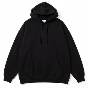 Sudadera con Capucha Oversize para Hombre, de Poliéster/Algodón, Estilo Urbano, Hombros Caídos, Ecológica y de Secado Rápido - Product Image 5