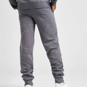 Pantalon de survêtement décontracté en molleton pour homme avec logo personnalisé Pantalon d'hiver de grande taille en coton tissé respirant avec imprimés techniques à vendre - Product Image 2