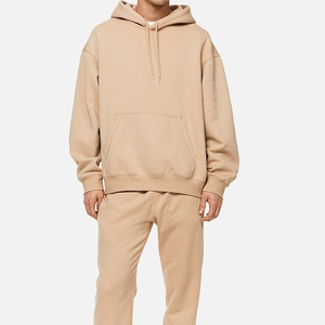 2025 nouveau 100% coton sweats à capuche surdimensionnés poids lourd complet pull sur sweat à capuche unisexe personnalisé pull sur sweat à capuche pour unisexe - Product Image 2