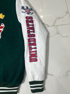 Chaqueta Universitaria de Lona Personalizada con Logotipo Frontal, Color Personalizado, Transpirable, Ecológica, Estilo Único, en Oferta para Hombre - Product Image 6