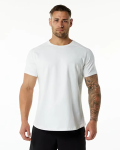 Camiseta Deportiva de Manga Larga con Cuello Redondo y Compresión de Secado Rápido para Hombre, para Entrenamiento al Aire Libre, Running, Uso Casual, Transpirable - Product Image 1