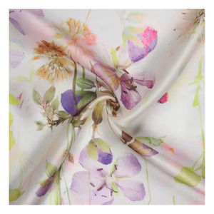 พิมพ์ลายดิจิทัลลายดอกไม้คุณภาพสูง100% สไตล์การออกแบบที่ปรับแต่งได้เทคนิคและวัสดุ - Product Image 6