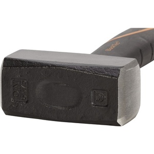 BlackTec PICARD - Outil de jardinage - Marteau à mèche de 1500 g - Manche en plastique 3K - Couleur noire - Product Image 3