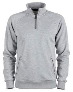 <b>Men</b> <b>Quarter</b> <b>Zip</b> <b>Fleece</b> Sweatshirt Warm Casual Pullover Long Sleeve Soft Cotton Blend Top Winter Wear OEM Custom Logo Available - Product Image 1
