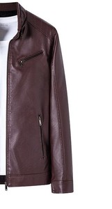 Chaquetas de cuero genuino de alta calidad: una moda clásica básica Durabilidad Atemporal Elegancia elegante Moda Mate Brillante - Product Image 2