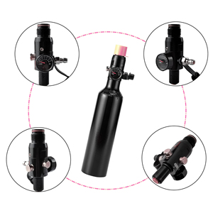 เครื่องควบคุมเพนท์บอล hPa 3000 PSI 68ci M18x1.5 48ci 5 8 18 UNF ASA 825 14 Ngo พร้อมมาตรวัดความดัน - Product Image 6