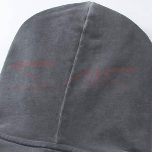 Sweat à capuche en molleton 100 % coton délavé de haute qualité pour hommes, vente chaude, personnalisable avec logo, directement de l'usine, idéal pour l'hiver - Product Image 3