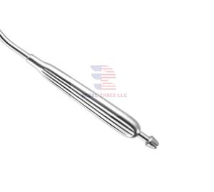 Tube d'aspiration chirurgical en acier inoxydable Tube d'aspiration avec pointe amovible - Product Image 3