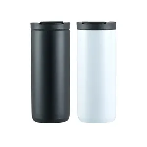Portable Stainless Steel Coffee <b>Mug</b> 500ml <b>Double</b> <b>Wall</b> Design - Product Image 1