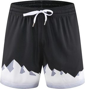 Ensembles de shorts de basket-ball unisexe surdimensionnés imprimés de logo personnalisé Shorts de sport décontractés respirants à séchage rapide pour la peau - Product Image 2