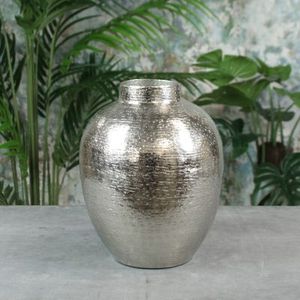 <b>unique</b> Modern Round Metal Flower <b>Vase</b> with hammered New Design Stylish Ware Flower <b>Vase</b> for home - Product Image 6
