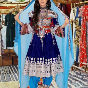 ชุดเดรสแบบดั้งเดิมของชนเผ่าบันจารา คุณภาพเยี่ยม สไตล์วินเทจ อัฟกัน ปากีสถาน คูชี สำหรับงานปาร์ตี้  ชุดเดรสโคจิ ขายส่งโดย Qj Impex - Product Image 1