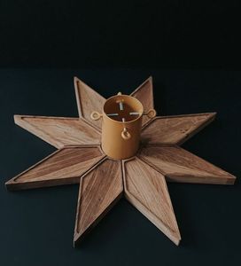 Soporte de árbol de Navidad de estilo vintage Diseño duradero Casas de lujo Soporte de árbol para soporte de árbol de Navidad en precio barato al por mayor - Product Image 6