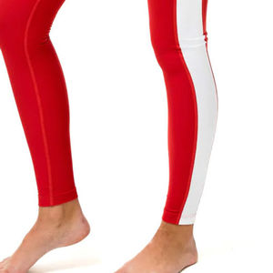 High Quality <b>Women</b> <b>Leggings</b> Solid <b>Pattern</b> Custom Logo Comfortable Quick Dry Pants for Gym Training Yoga - Product Image 6