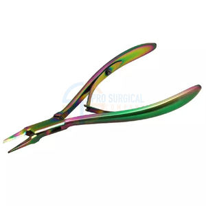 Pinza profesional de acero inoxidable para cutículas, para uso Personal y en salón, 3PRO Excelente calidad al mejor precio, varios colores - Product Image 2