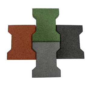 Revêtement de sol extérieur de haute qualité en caoutchouc T-Bone Pavers résistant aux intempéries qui fonctionne exceptionnellement dans toutes les conditions - Product Image 1