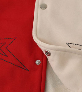 Veste universitaire unisexe avec logo brodé personnalisé, nom de l'équipe, numéro, vêtements d'extérieur rétro, broderie personnalisée, vêtements d'équipe scolaire - Product Image 5