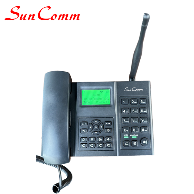 SC-9600C-4GW SIM Based 4G Cordless Telephone Landline Phone with RJ9 Handset