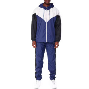 Ensemble survêtement de jogging pour homme, coupe décontractée, respirant, imperméable, en nylon, de haute qualité, personnalisé, OEM 2026 - Product Image 1