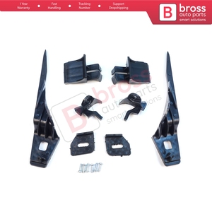 Support de fixation de phare BHL556+BHL557, kit de réparation avec languettes gauche et droite pour Fiesta B299 B409 B479 2013-2019 D2BZ13008L - Product Image 2