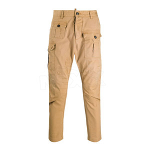 Solid Color Top Selling <b>Men</b> Cargo Pants Unique Style Custom Made <b>Men</b> Cargo Pants for Adult Size - Product Image 1