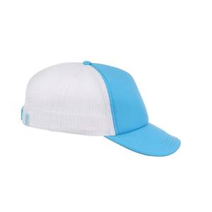 Chapeaux de camionneur OEM en maille personnalisée à 5 panneaux Chapeaux de camionneur vierges à logo brodé en 3D Casquette pour hommes Casquettes de golf à 5 panneaux en maille - Product Image 5