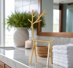 Support à bijoux élégant pour accessoires quotidiens offrant de l'espace pour les colliers, les boucles d'oreilles, les bracelets et les bagues - Product Image 2