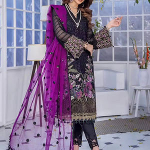 Excelente calidad Indio paquistaní descuentos Tamaño mujeres shalwar kameez vestido frock Kuchi Afghani de Pakistán por WS INTNATIONAL - Product Image 2
