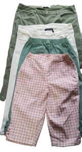 กางเกงขาสั้นผู้ชายกางเกงขาสั้นเอวยางยืดหลายกระเป๋าใส่สบาย - Product Image 3