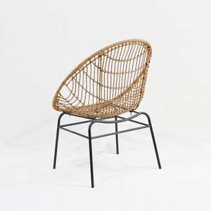 Juego de barra mecedora de teca para exteriores CH-factory con cojines - Product Image 3