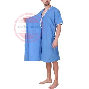 เสื้อคลุมผู้ป่วยสำหรับผู้ชายผู้หญิงเสื้อคลุมสำหรับผู้ป่วย - Product Image 2