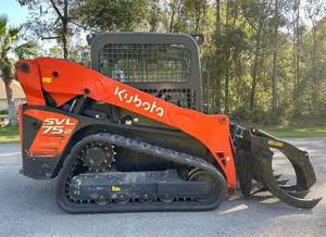 2022 Kubota SVL75-2 Skid <b>Steer</b> Track Loader W/Grapple - Product Image 6