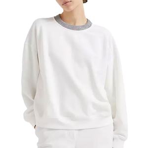 Venta al por mayor 2024 sudaderas con capucha de gran tamaño para mujer logotipo personalizado 100% algodón peso pesado gota hombro ácido lavado técnica - Product Image 1