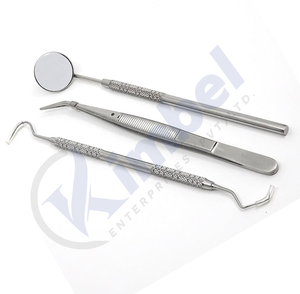 Juego de examen de higiene bucal dental de 4 piezas suministro directo de fábrica instrumentos quirúrgicos - Product Image 2
