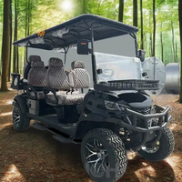 Voiture tout-terrain de luxe 6 places 48V 4KW à prix abordable, idéale pour les plages, les terrains de golf, les parcs