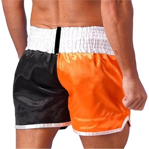 Shorts de boxe Sublimation MMA pour hommes Shorts de Muay Thai imprimés Fight Training Boxe Sublimation Muaythai Short - Product Image 3