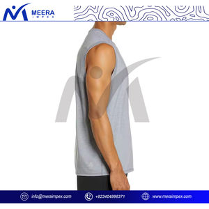 Débardeur sportif de gymnastique à séchage rapide pour hommes, chemise sans manches respirante pour l'entraînement d'été - Product Image 3