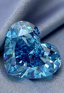 Diamantes de moissanita cultivados en laboratorio con corte en forma de corazón blanco, certificados por IGI, claridad VVS1, disponibles al por mayor para anillos de compromiso. - Product Image 2