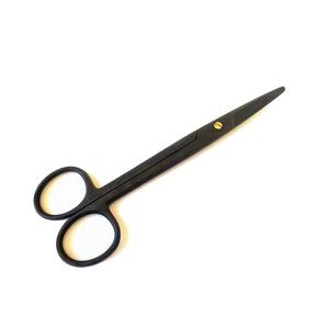 Tijeras Quirúrgicas Mayo de Acero Inoxidable Alemán con Recubrimiento Negro de MEDIHEAL SURGICAL CORPORATION, de la Mejor Calidad, Rectas, 16 cm, Clase I - Product Image 3