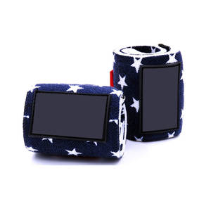 Poignets en néoprène de haute qualité confortable Premium Gym entraînement haltérophilie coton nouveau Design pour Gym soulever des poids - Product Image 1